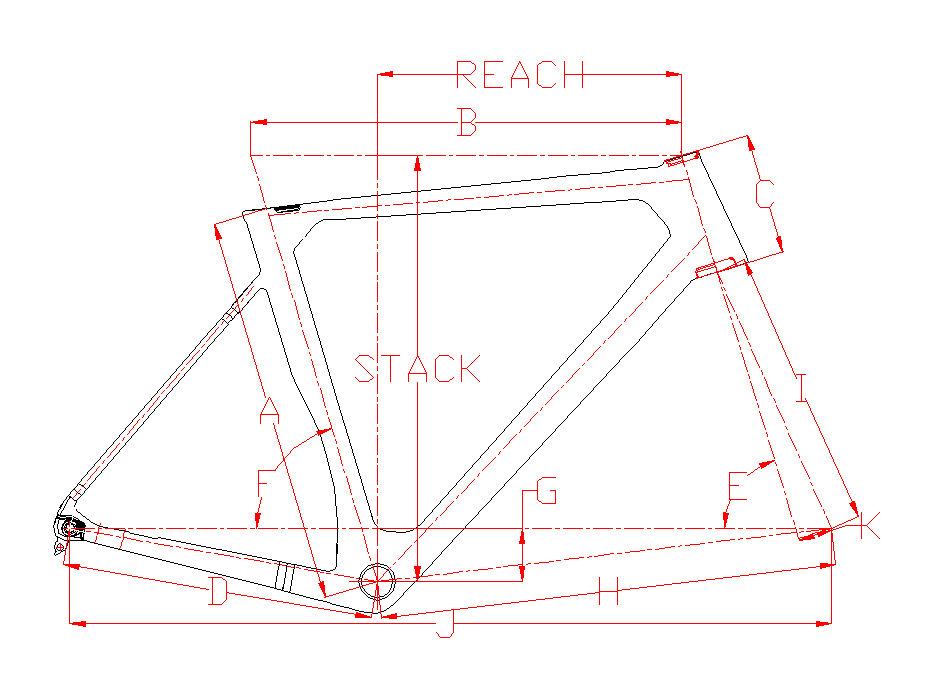 Carbon Road Bike Frame Disc BrakeDisc Brake