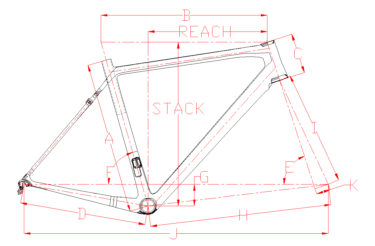 Full Carbon Road Bike Frame