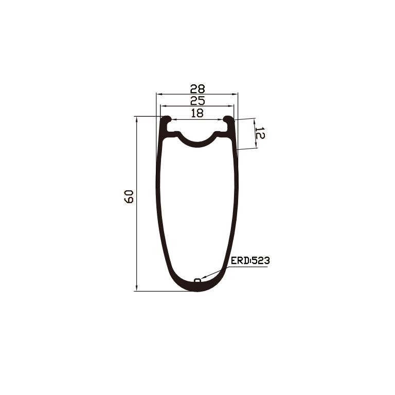 700C Tubeless Rims